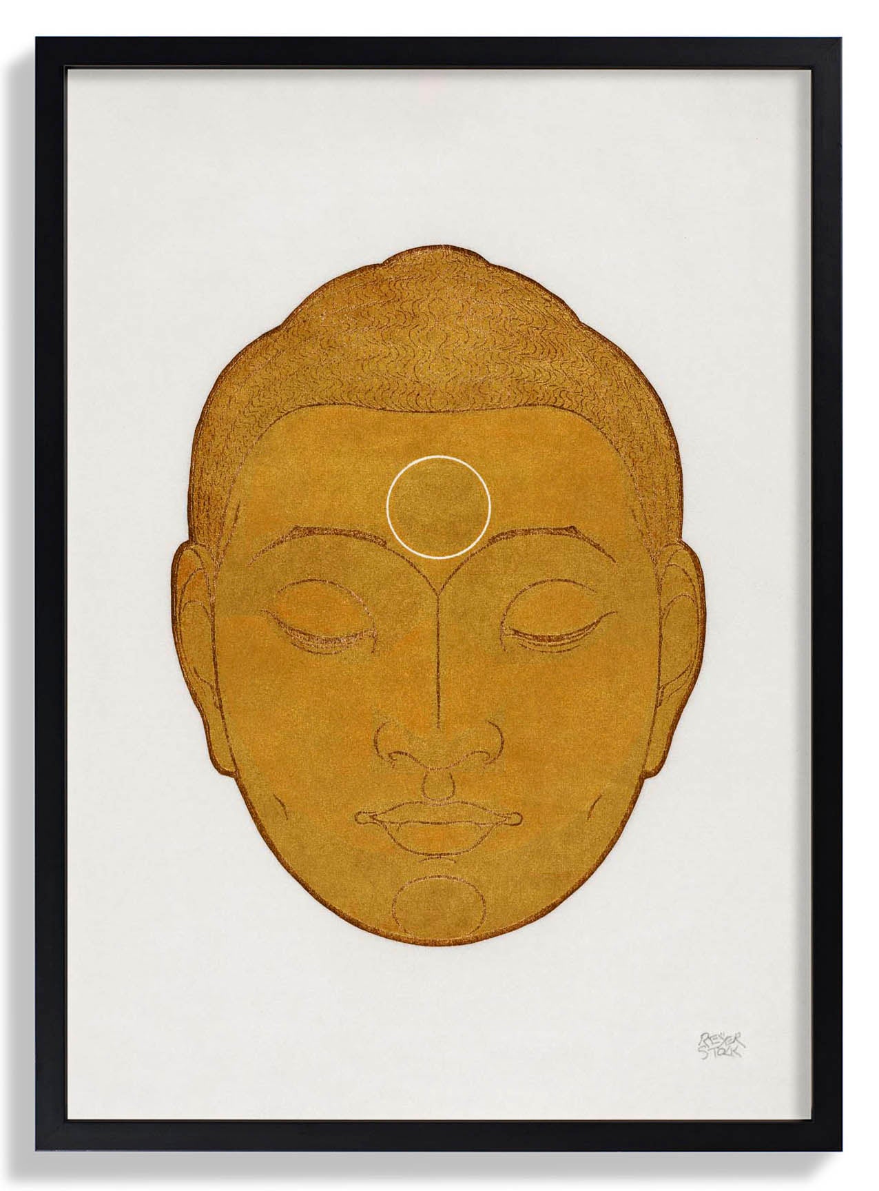 Head of Buddha by Reijer Stolk