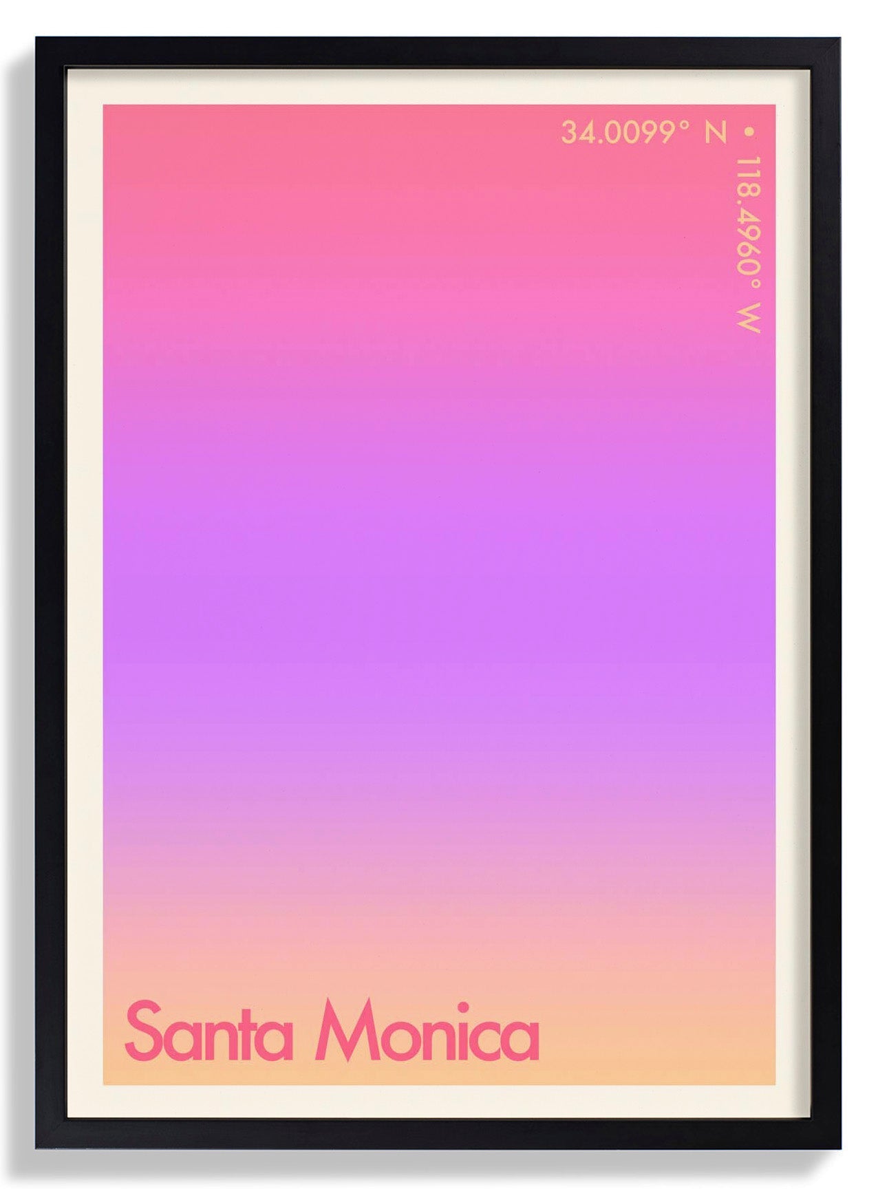 Santa Monica Sunset City