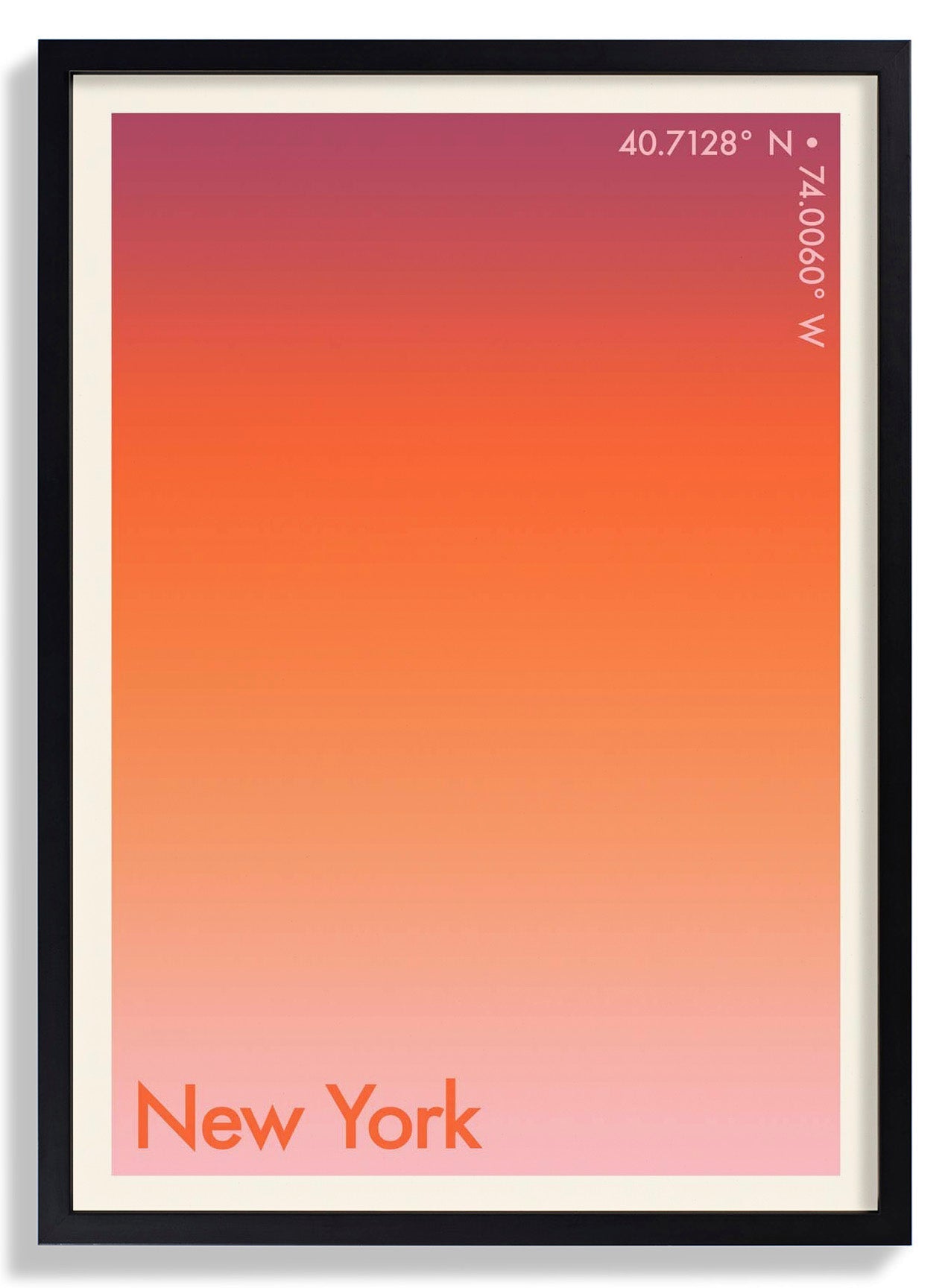 New York Sunset City