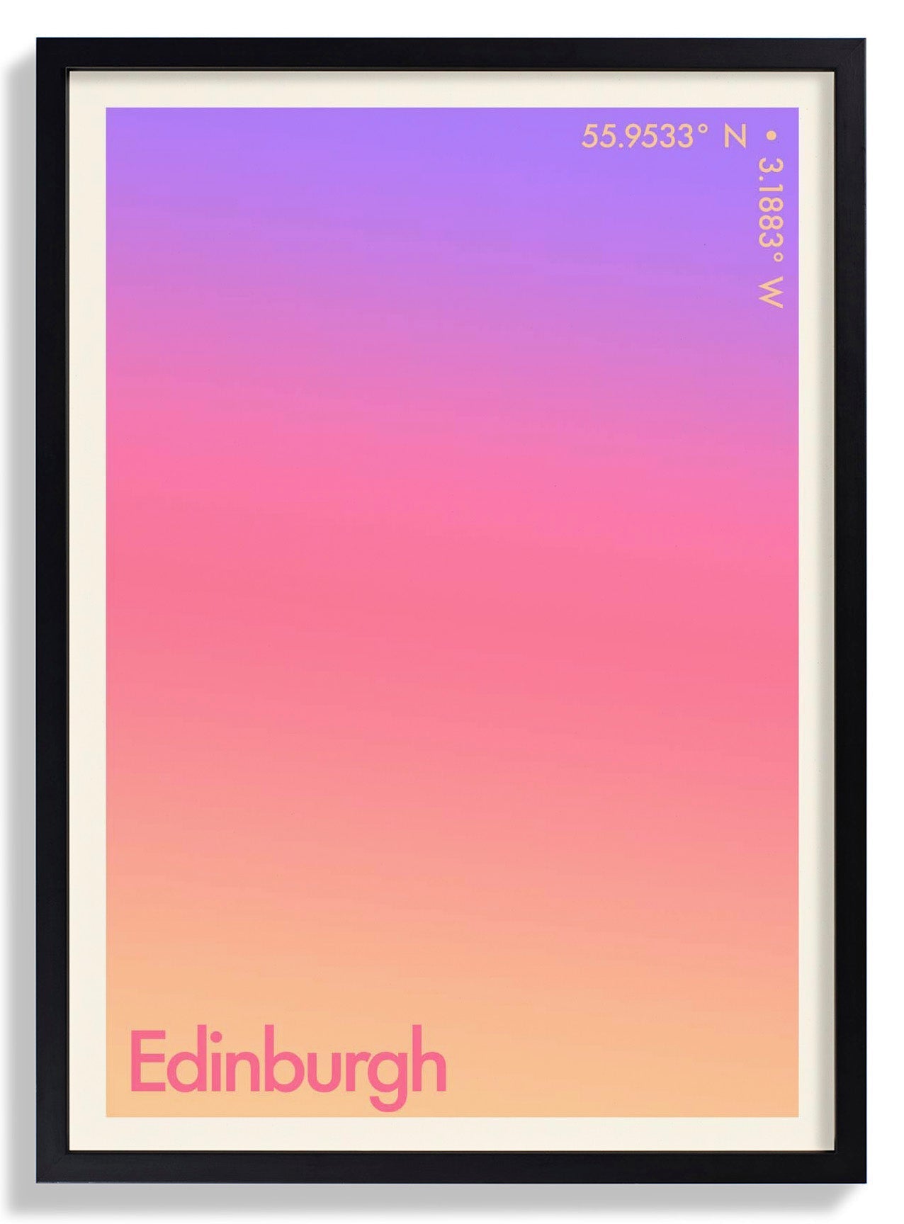 Edinburgh Sunset City