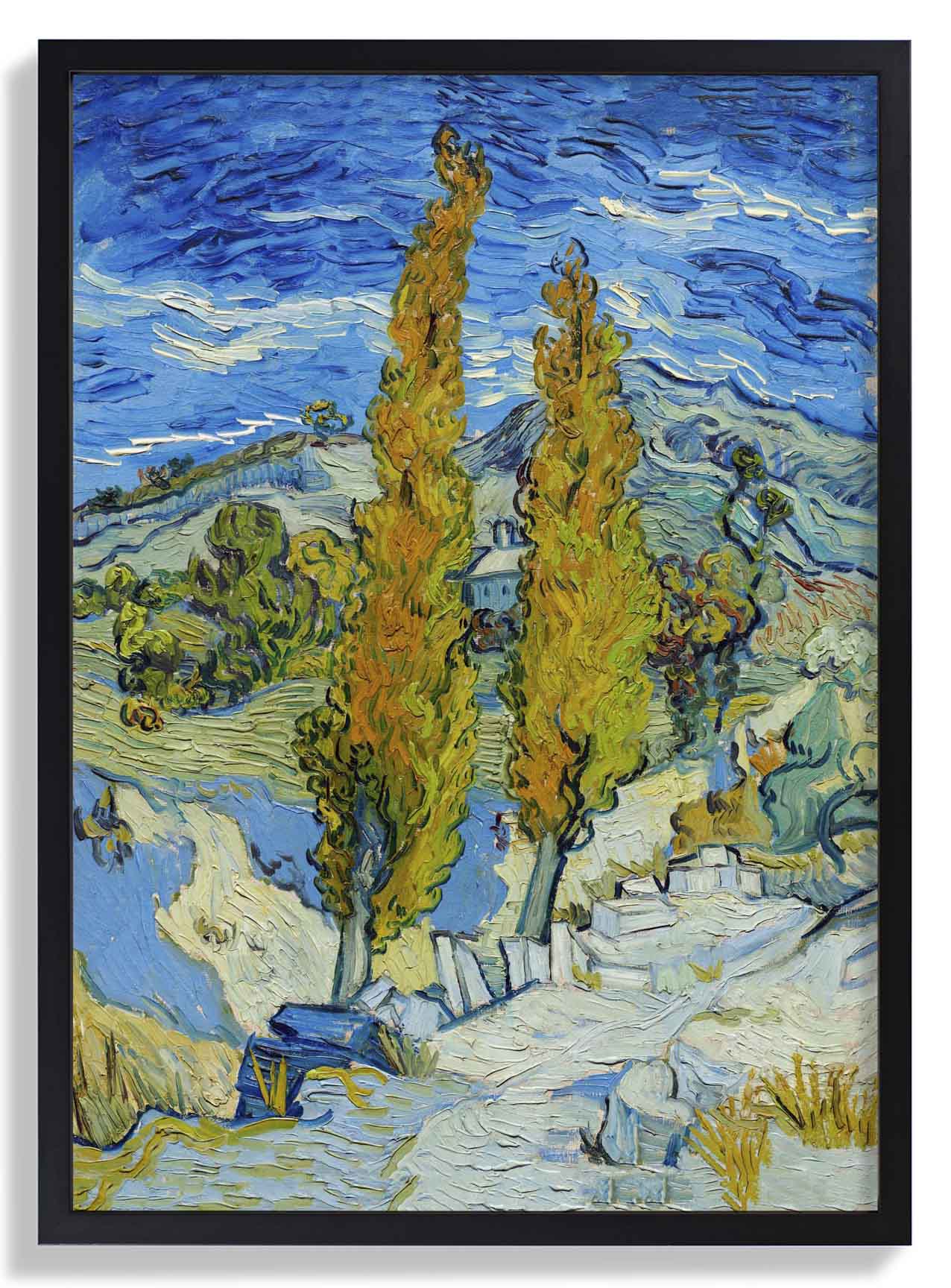 The Poplars at Saint-Rémy by Van Gogh