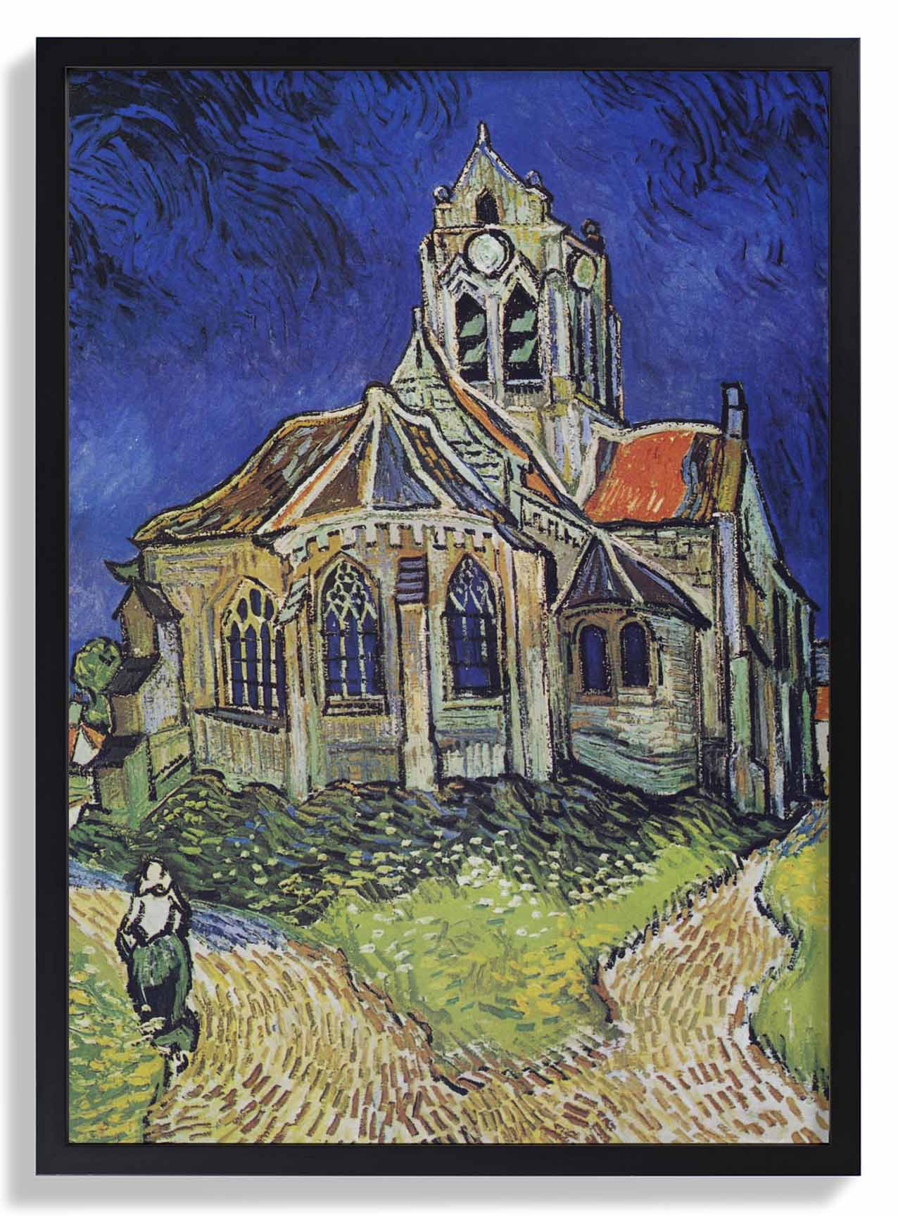The Church at Auvers by Van Gogh