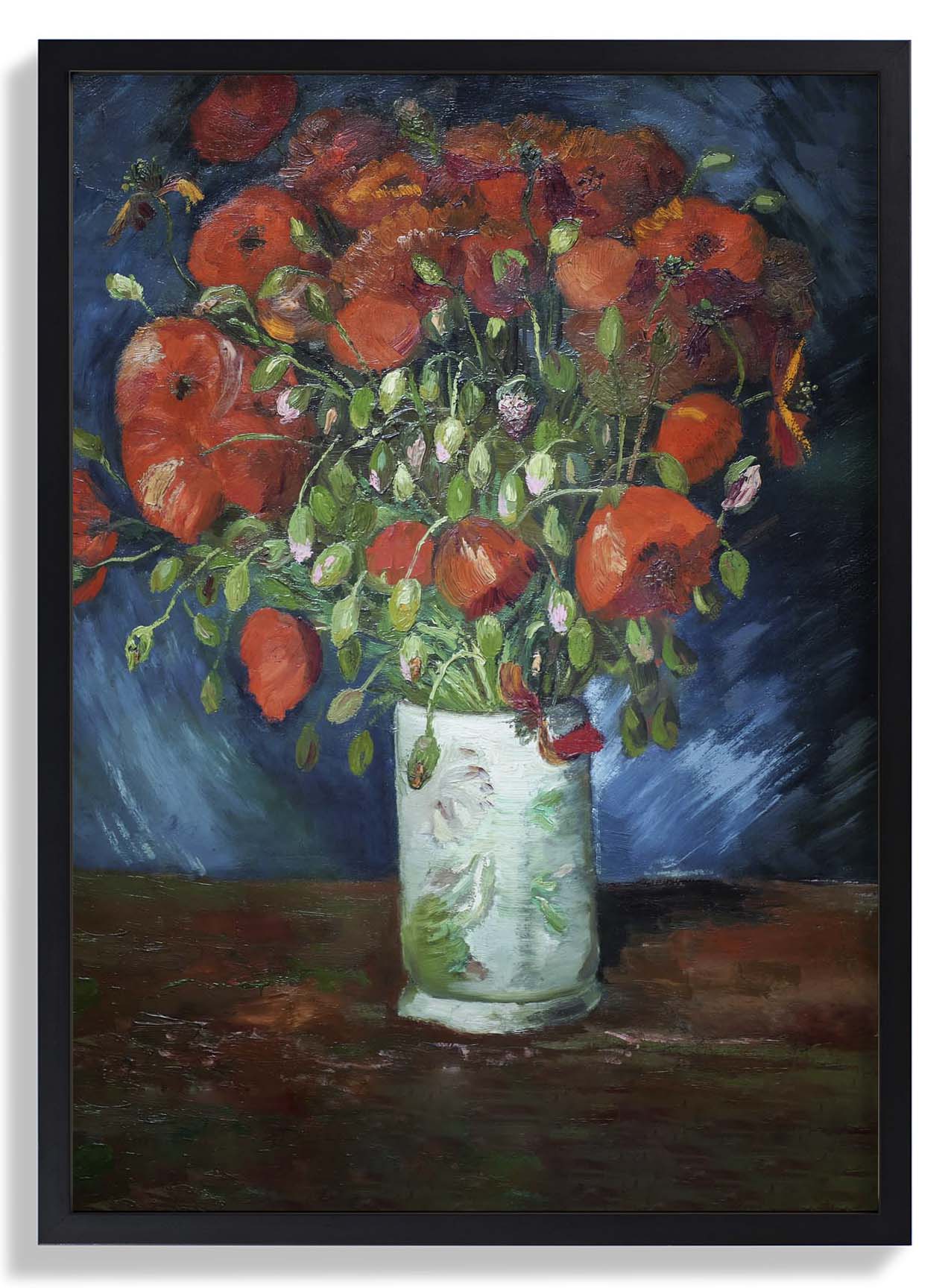 Vase with Poppies by Van Gogh