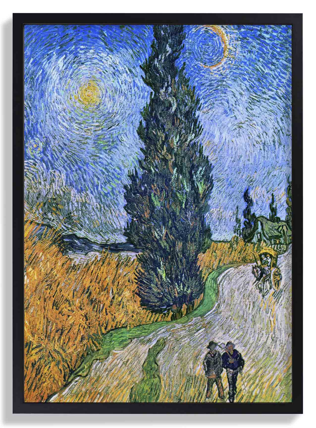 Road with Cypress and Star by Van Gogh