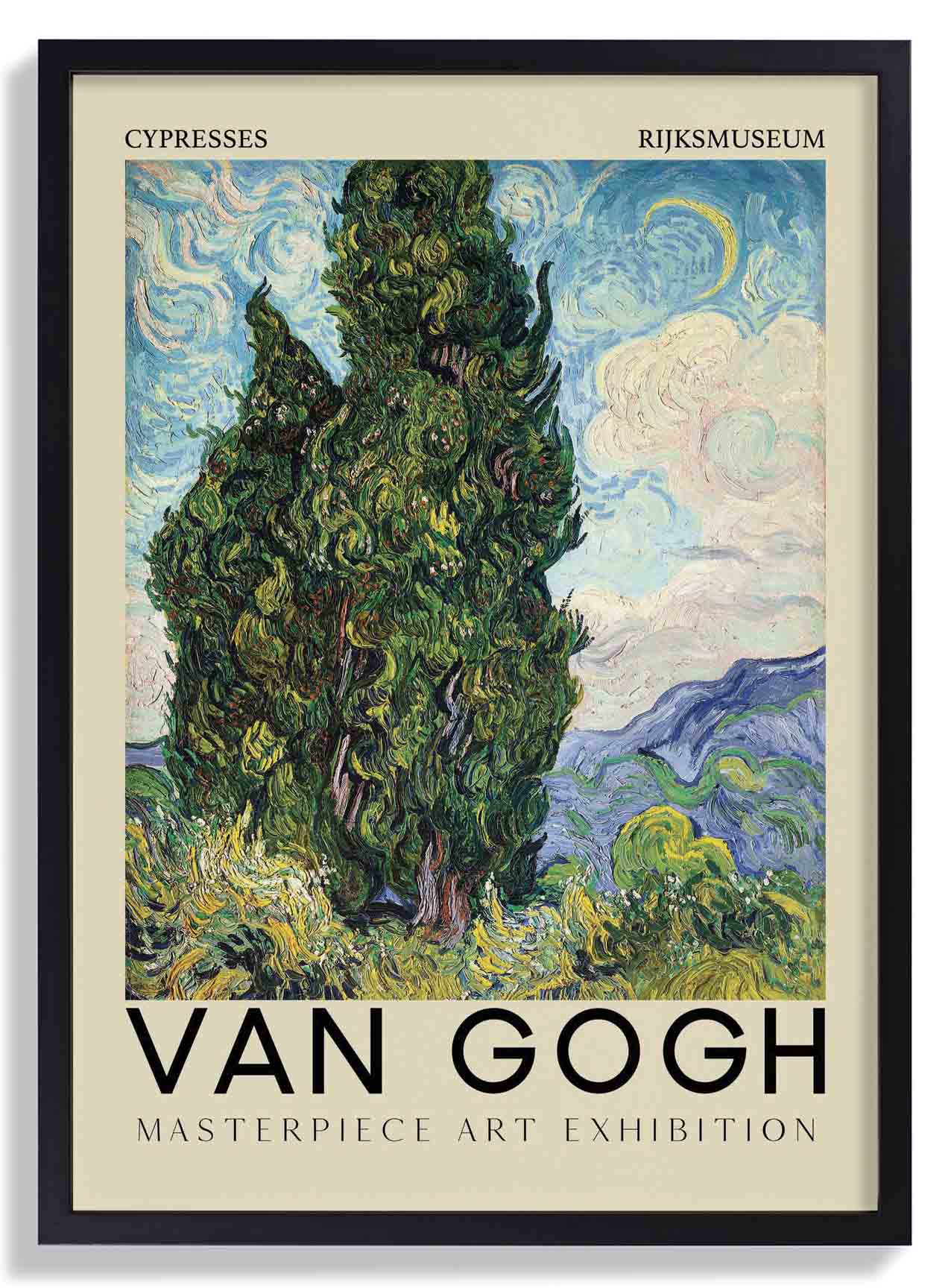 Cypresses by Van Gogh