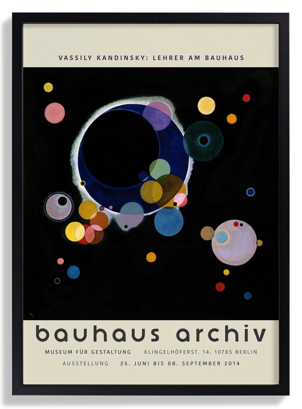 Several Circles by Wassily Kandinsky Exhibition