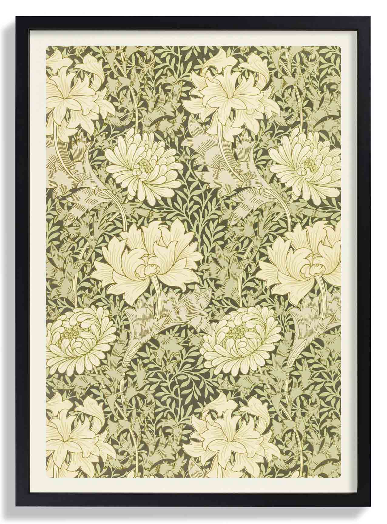 William Morris Chrysanthemum Pattern