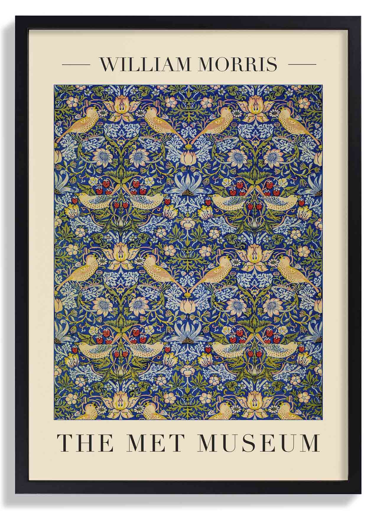 William Morris Strawberry Thief Art Exhibition