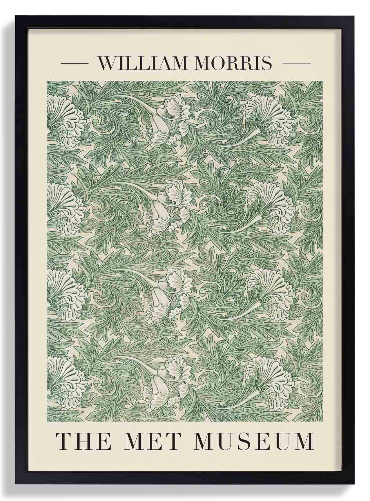 William Morris Tulip Pattern Art Exhibition