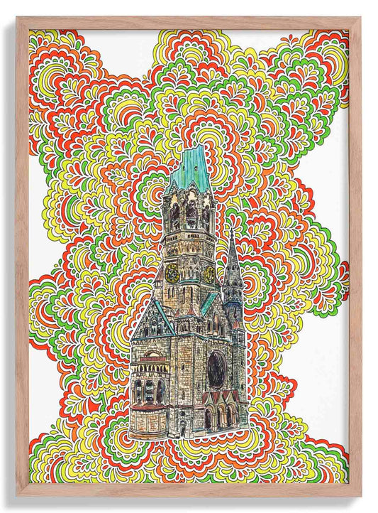 Berlin Gedaechtnis Kirche by Kaitlyn Parker