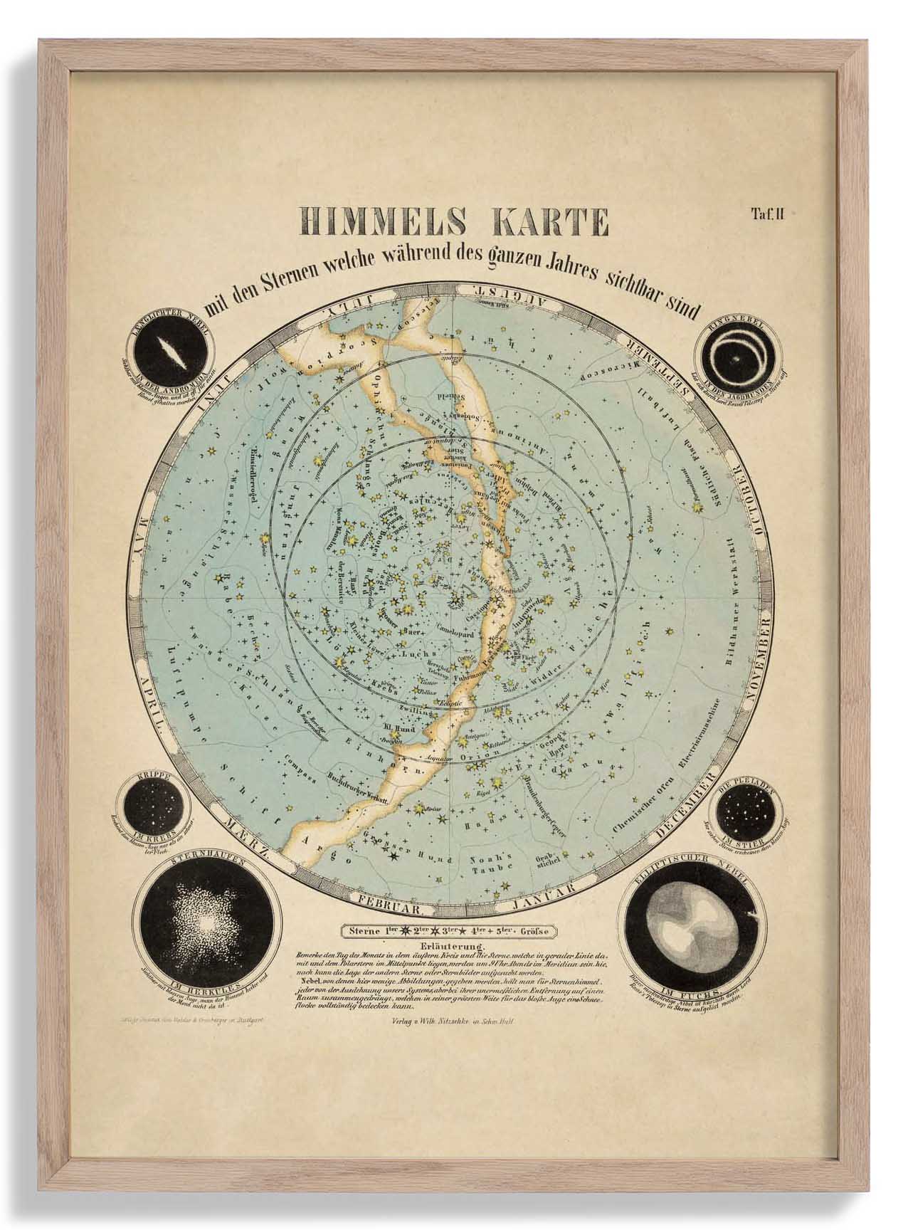 Map of Visible Stars