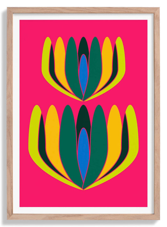 Botanical Geometric Nr 16 by Cinthya Godoy