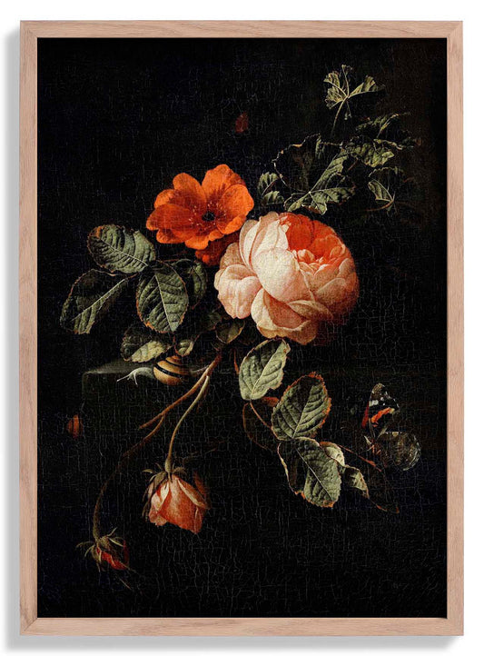 Roses by van den Broeck Botanical Poster