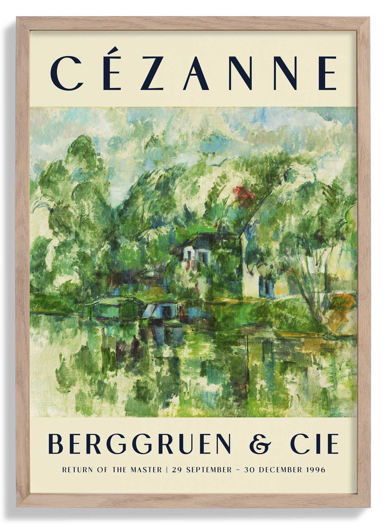 Cézanne At the Water's Edge Art Exhibition