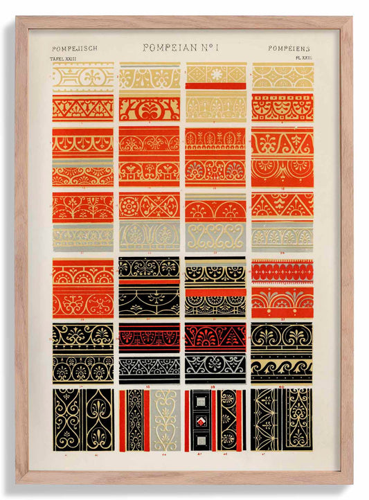 Pompeian Nr 1 by Owen Jones