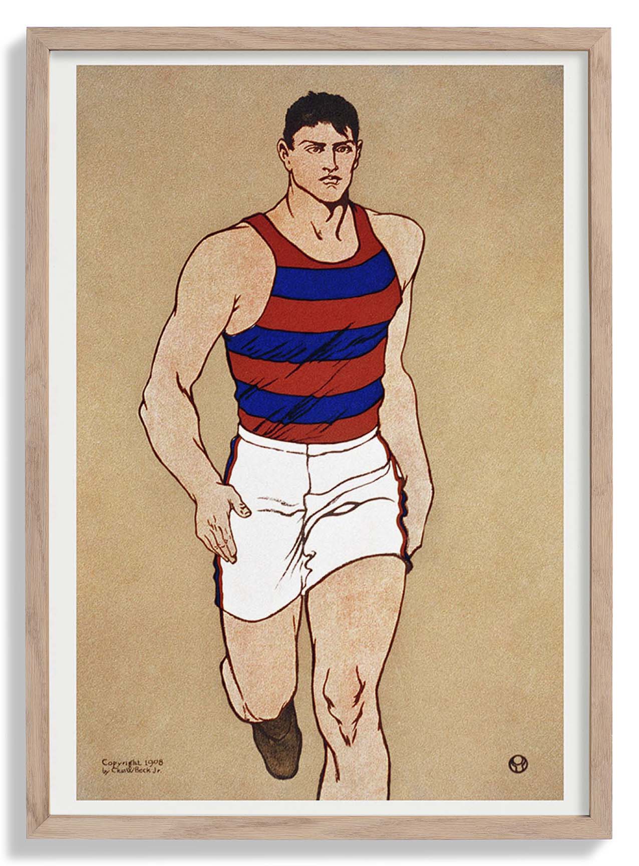 Athlete Nr. 1 by Edward Penfield
