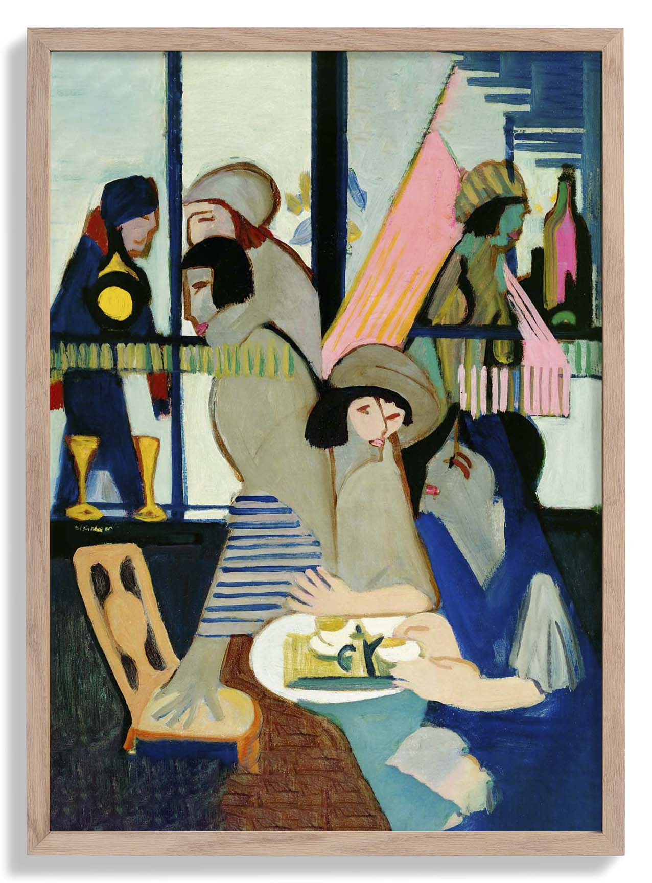 Cafe by Ernst Kirchner