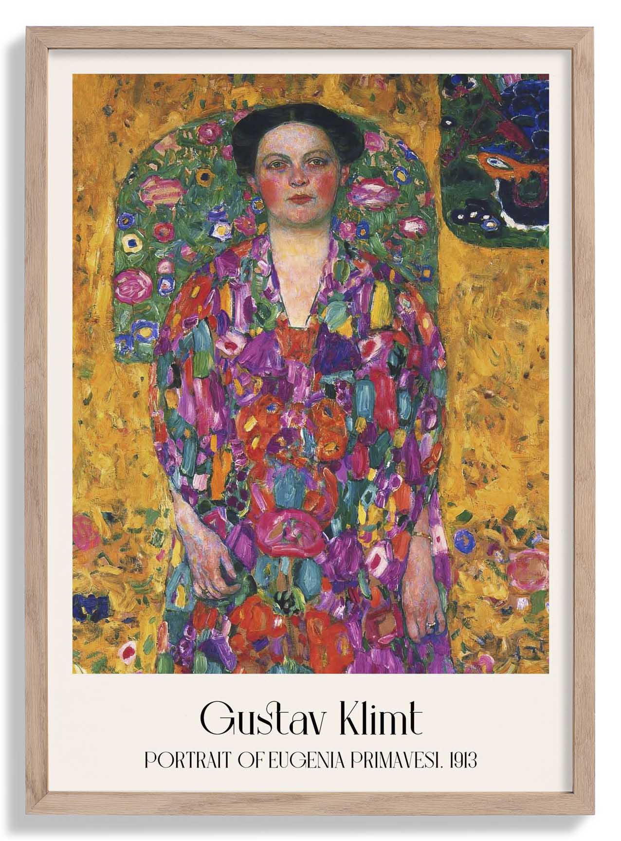 Portrait of Eugenia Primavesi by Gustav Klimt