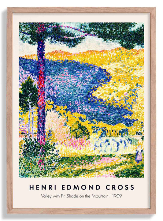 Valley with Fir, Shade on the Mountain by Henri Edmond Cross