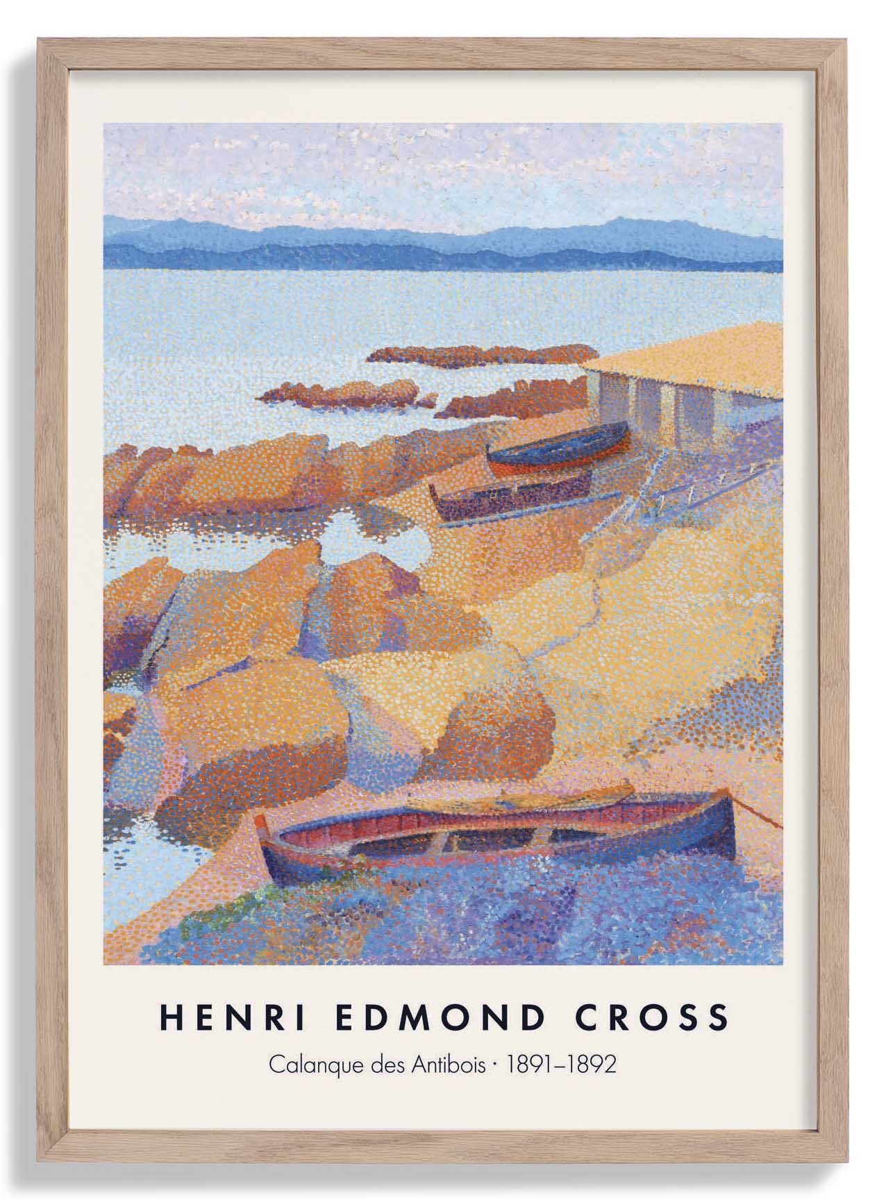 Calanque des Antibois by Henri Edmond Cross