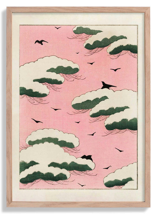 Rosa Himmel Japanisch