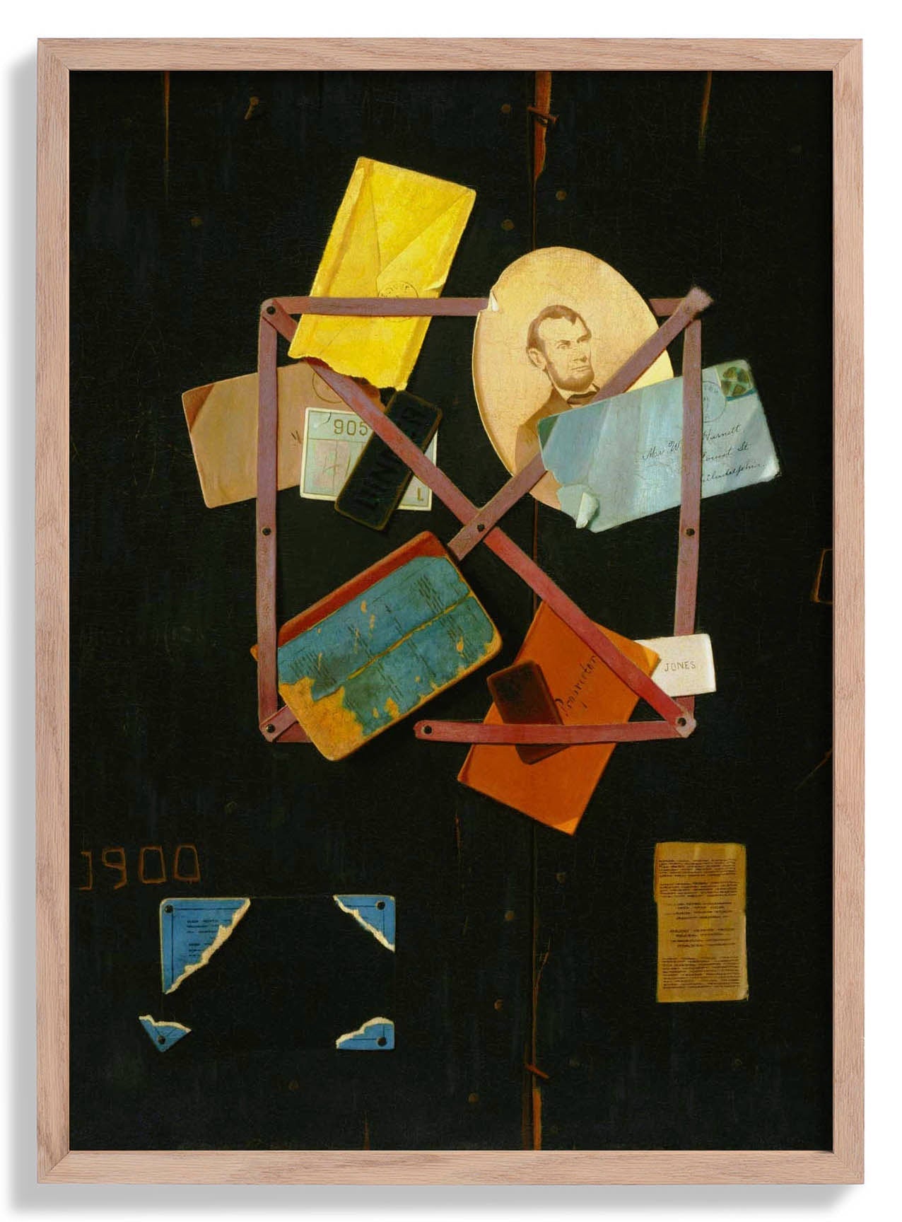 Old Time Card Rack by John Frederik Peto