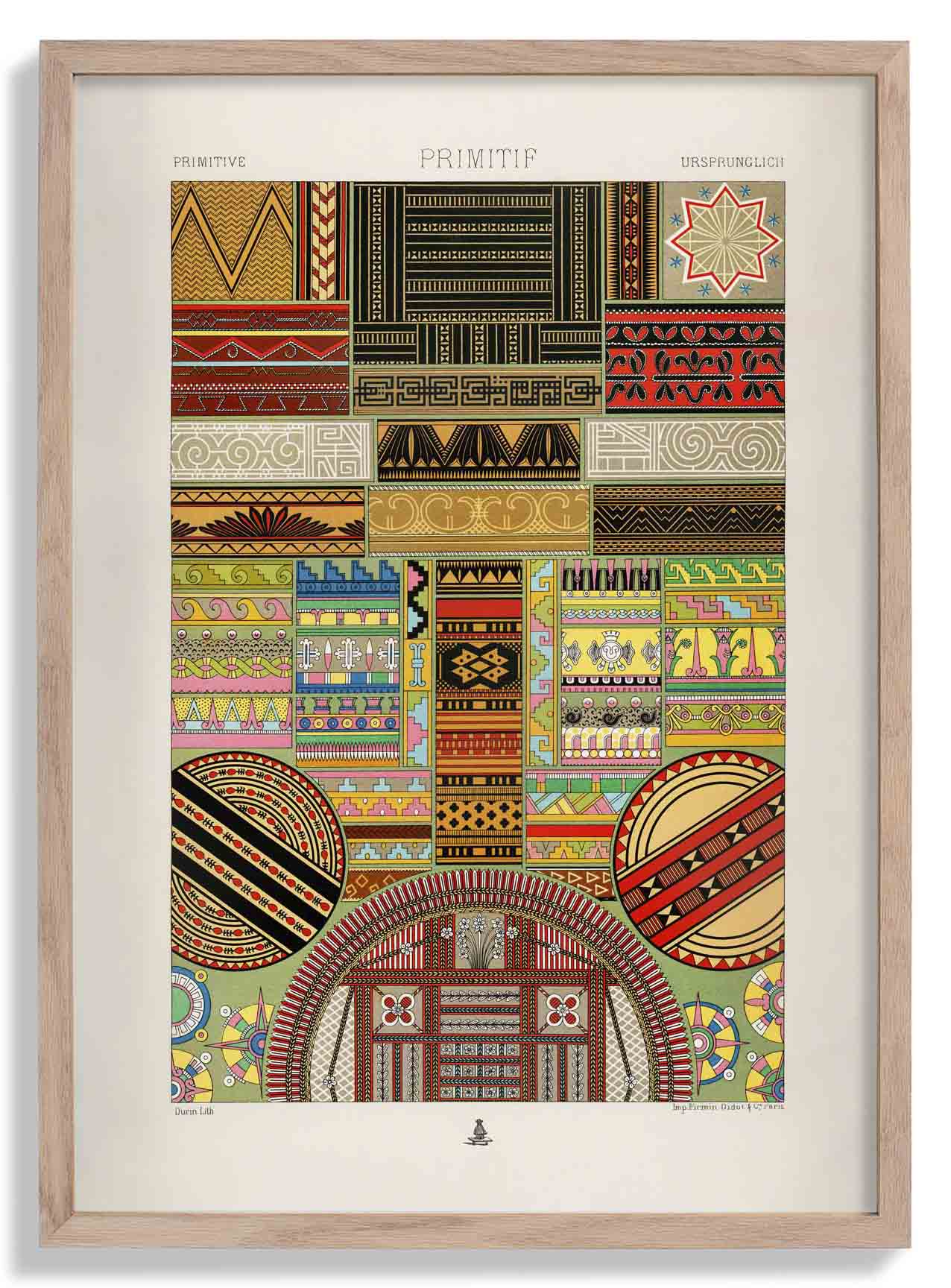 Primitive Engraving Poster