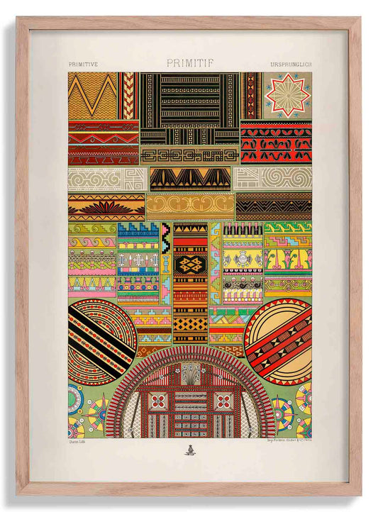 Primitive Engraving Poster