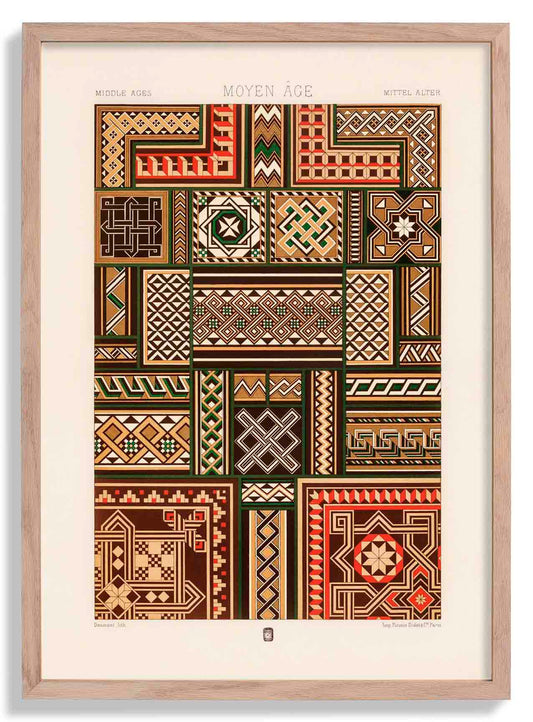 Middle Age Engraving Poster Nr 2