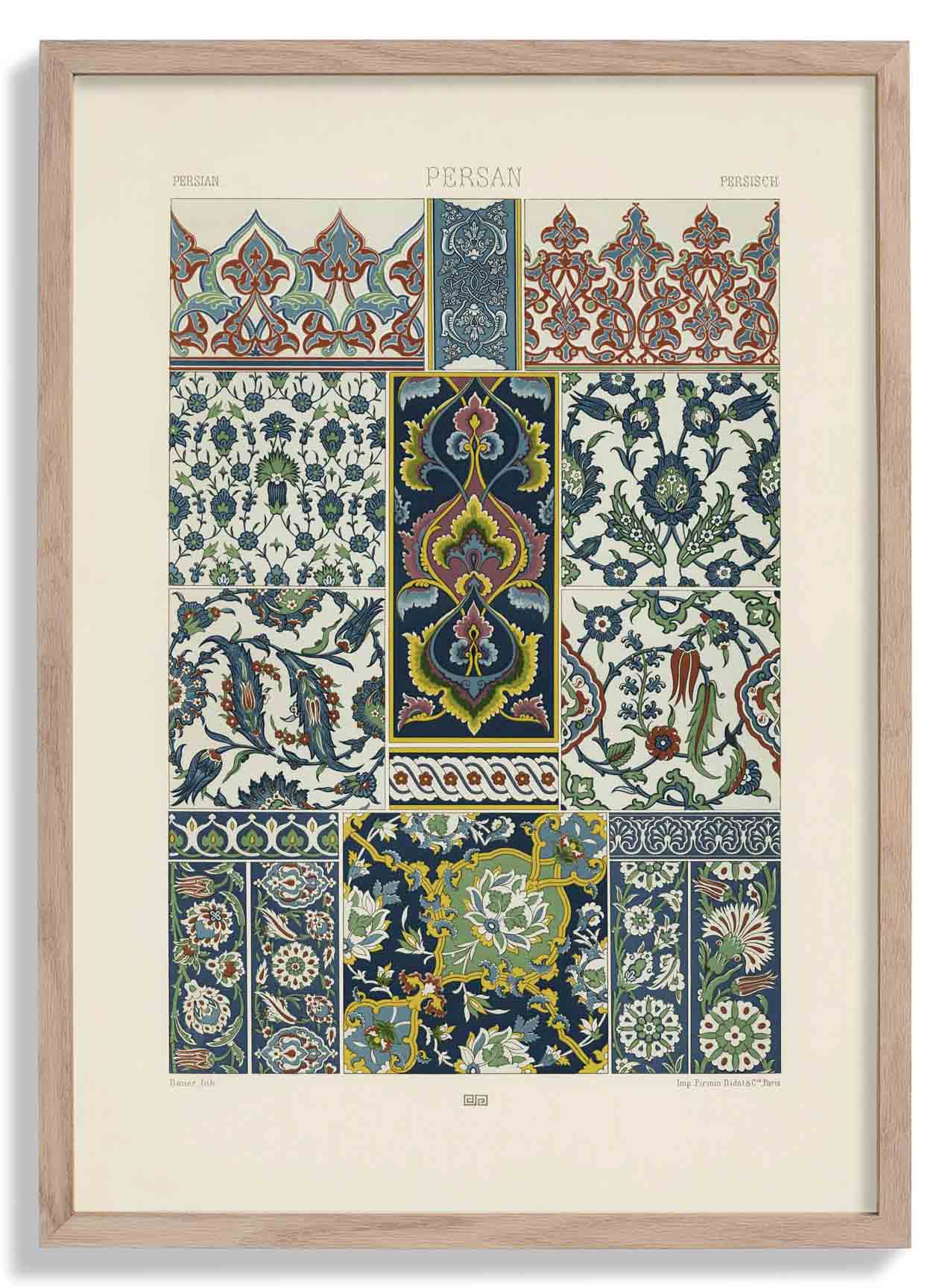 Persian Engraving Poster Nr 4