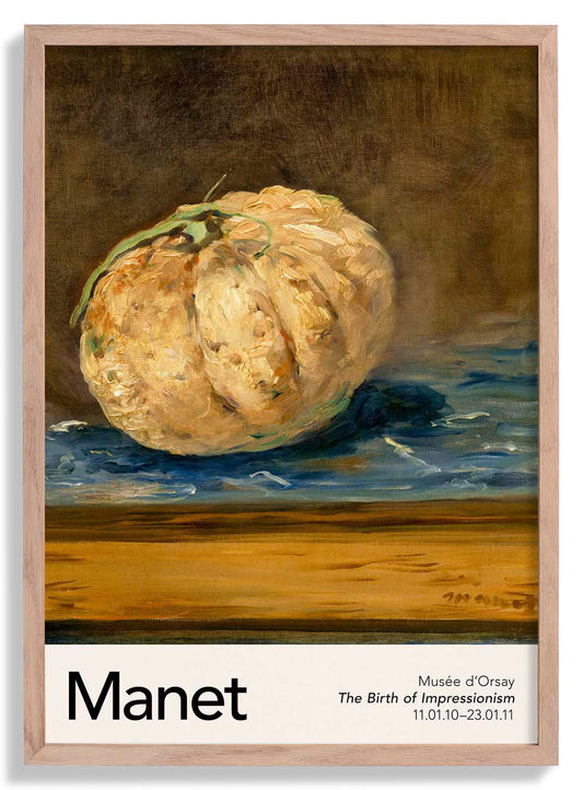 The Melon by Manet Exhibition Poster