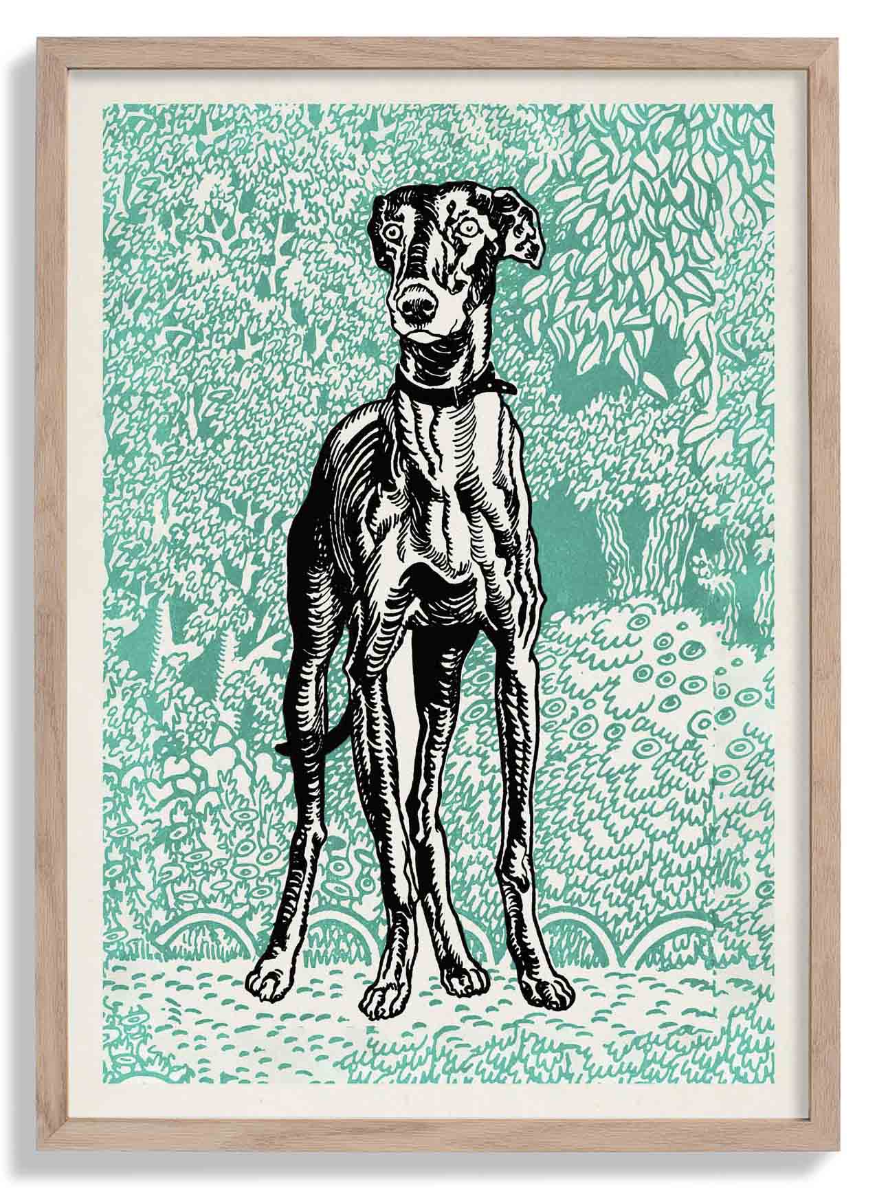 Greyhound Nr 2 by Moritz Jung