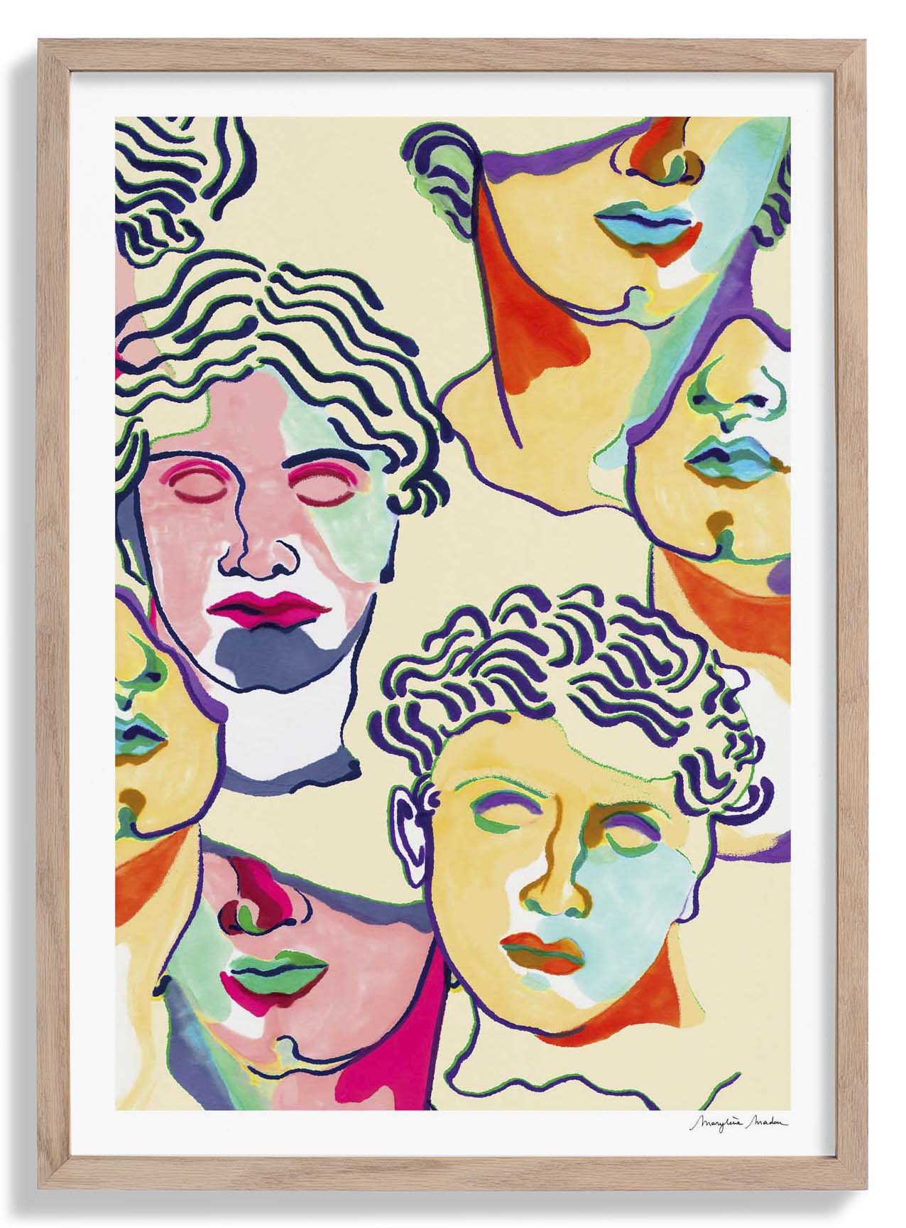 Greek Statues by MARYLENE MADOU