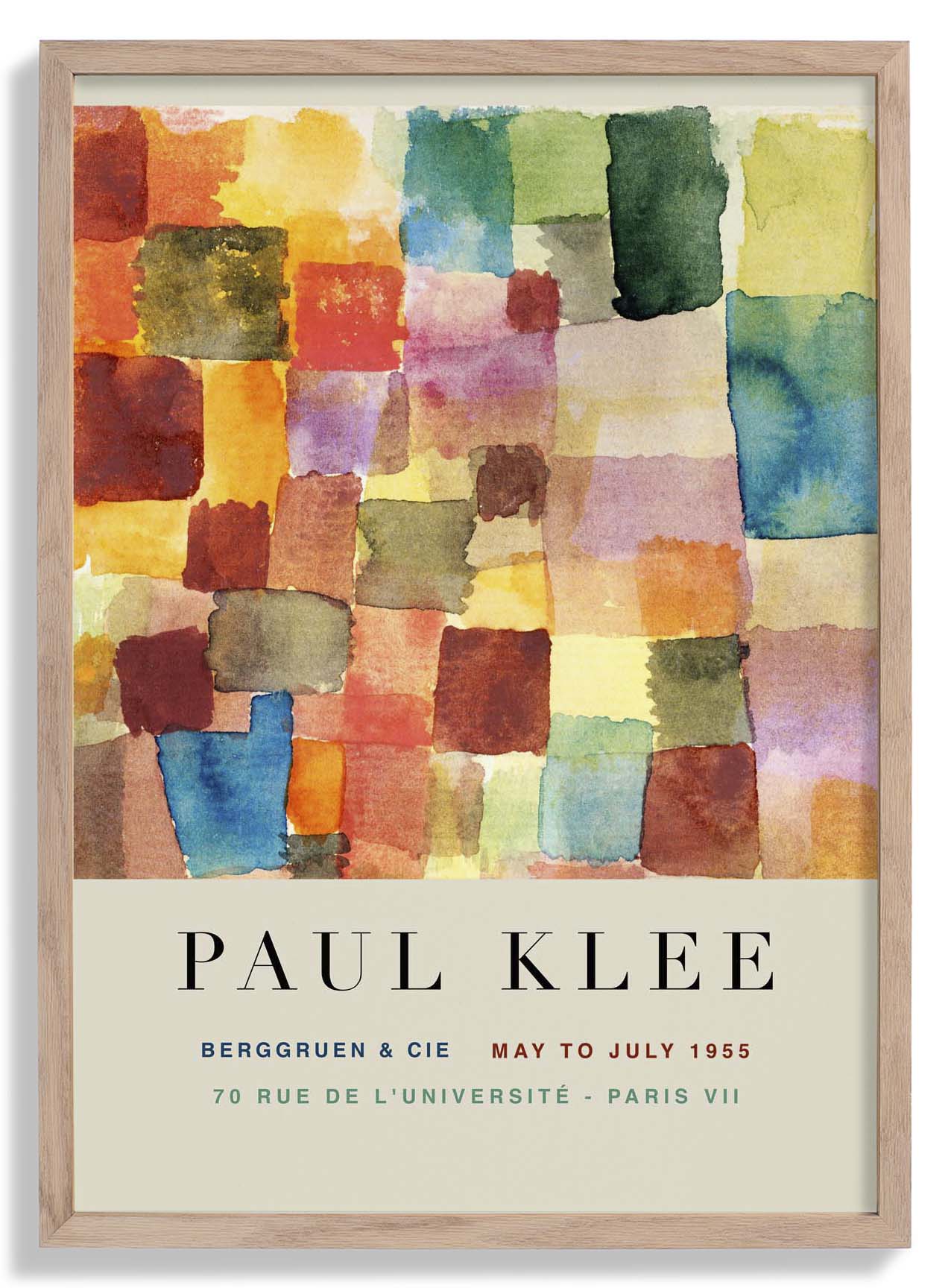 Paul Klee Untitled Art Exhibition Poster