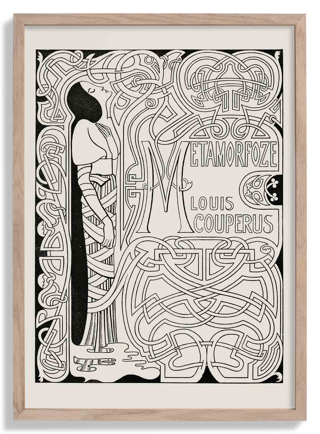 Metamorfoze Vintage Poster by Jan Toorop