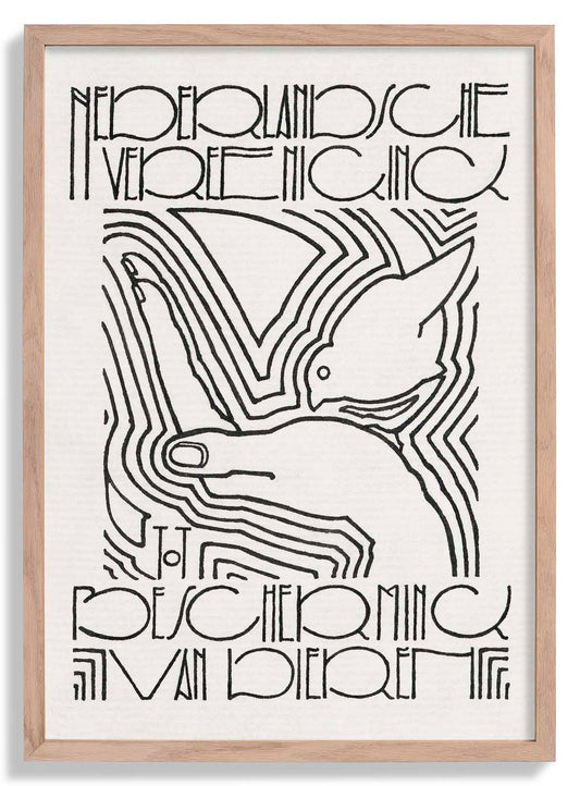 Poster for Protection of Animals by Reijer Stolk