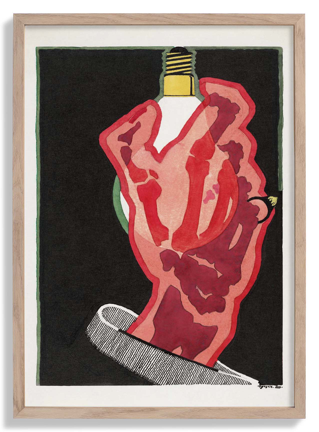 Advertisement for Lamps by Reijer Stolk