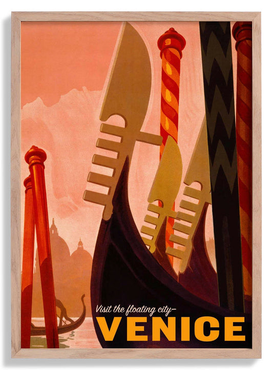 Venice Italy Travel Poster