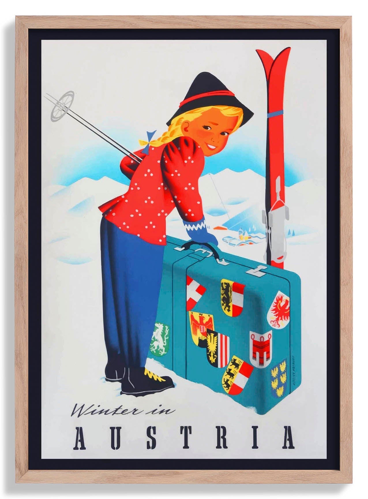 Austria Travel Poster
