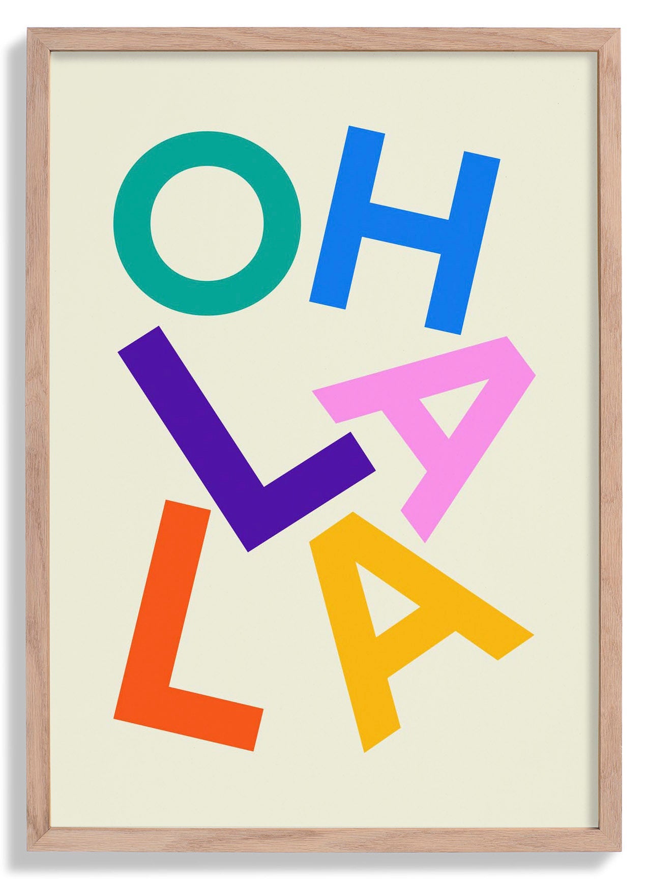 Oh La La Art Print
