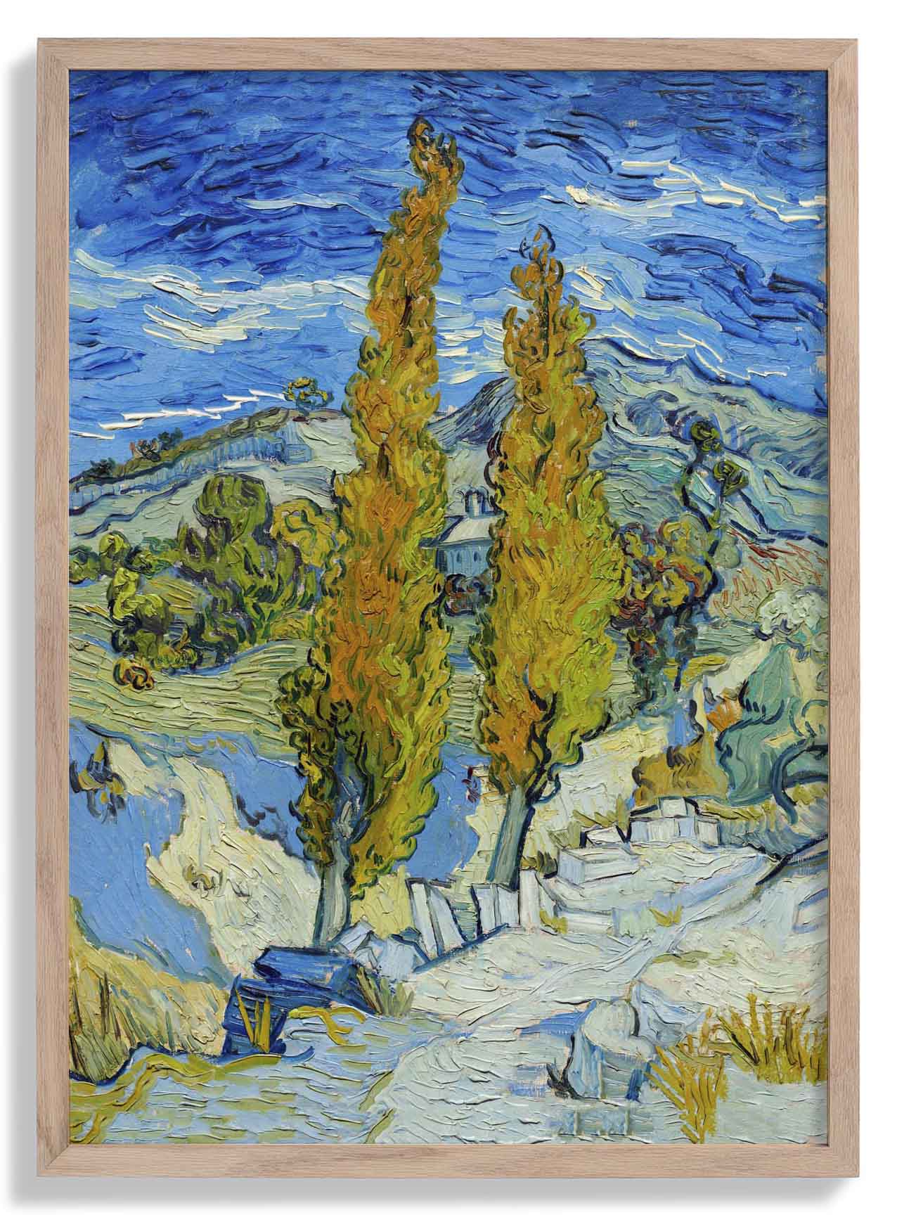 The Poplars at Saint-Rémy by Van Gogh