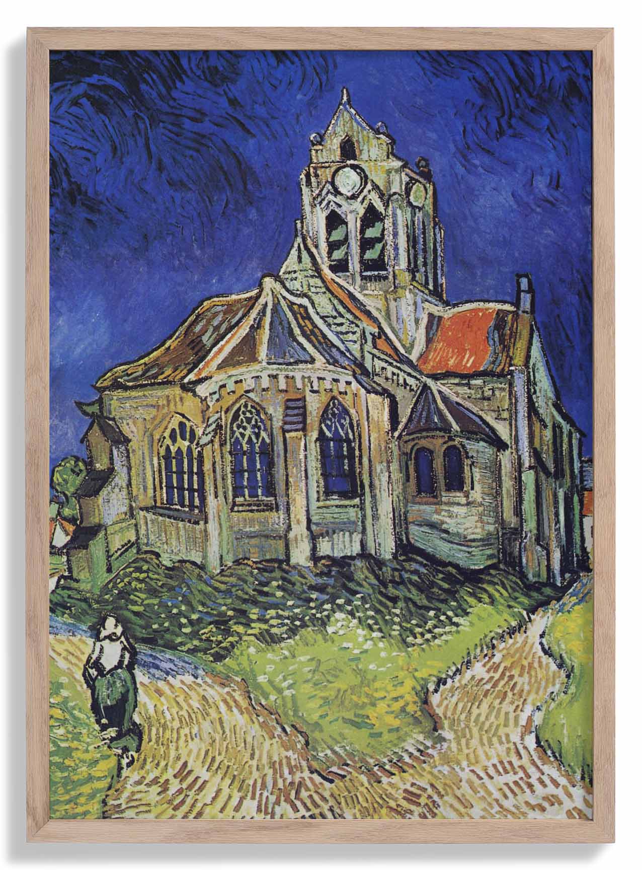The Church at Auvers by Van Gogh