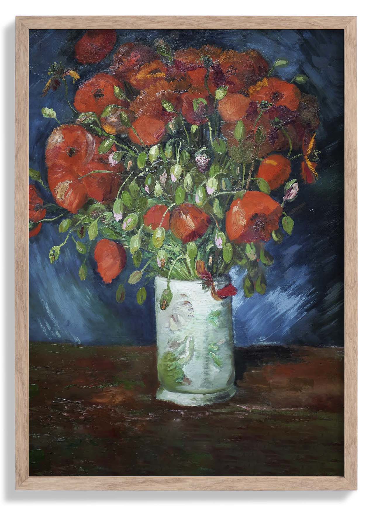Vase with Poppies by Van Gogh