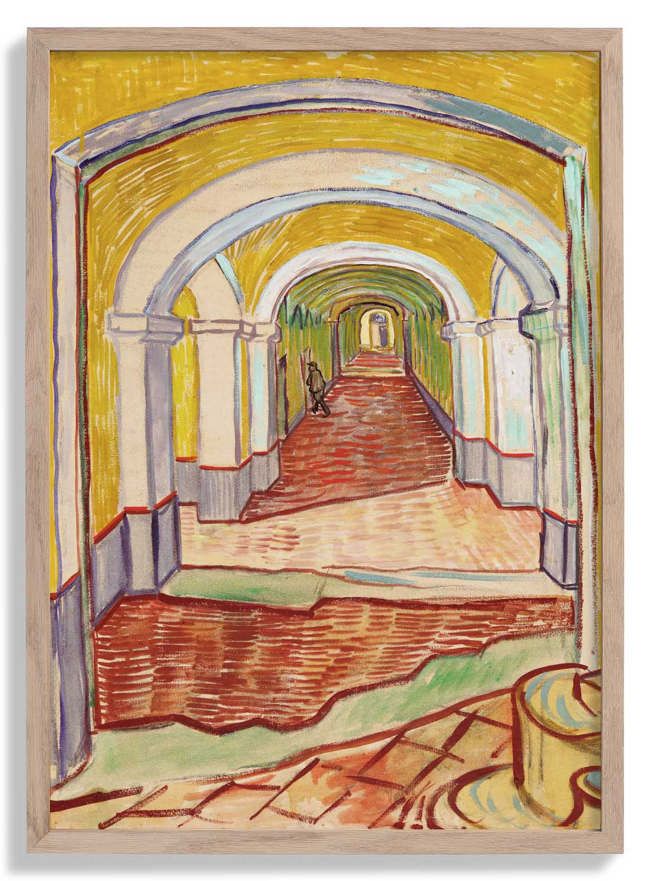 Corridor in the Asylum by Van Gogh