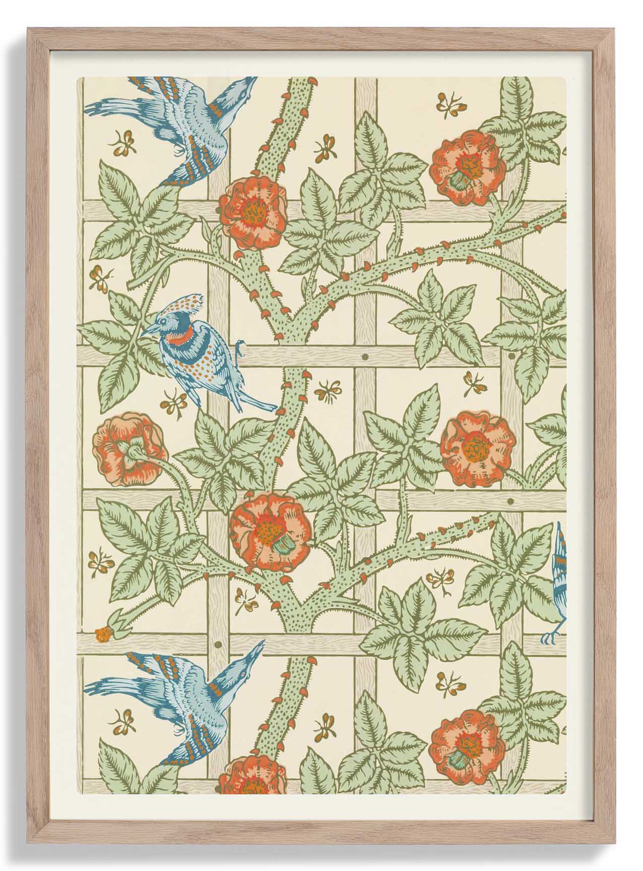 William Morris Trellis Poster