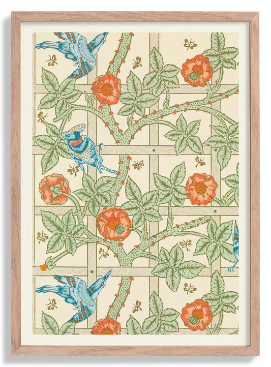 William Morris Trellis Poster