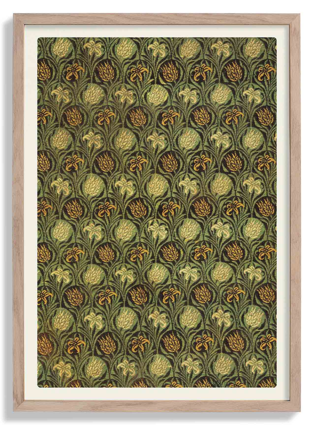 William Morris Tulip and Lily Poster