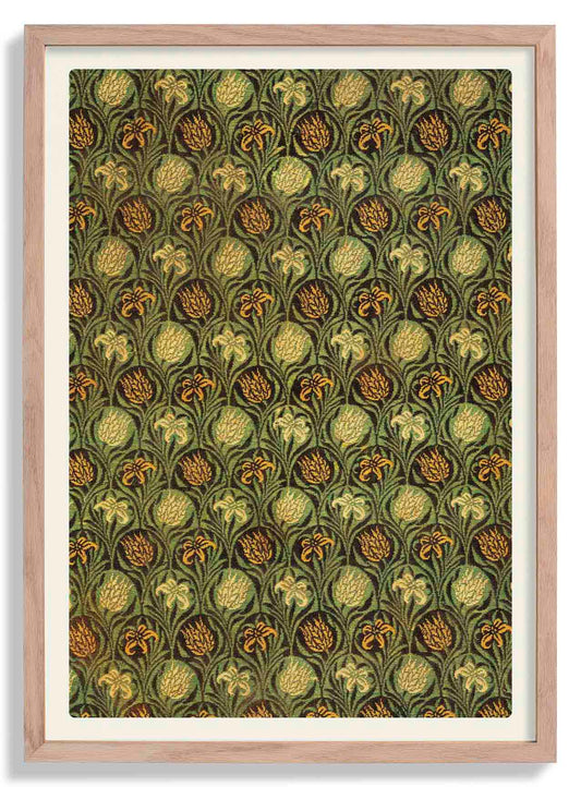 William Morris Tulip and Lily Poster