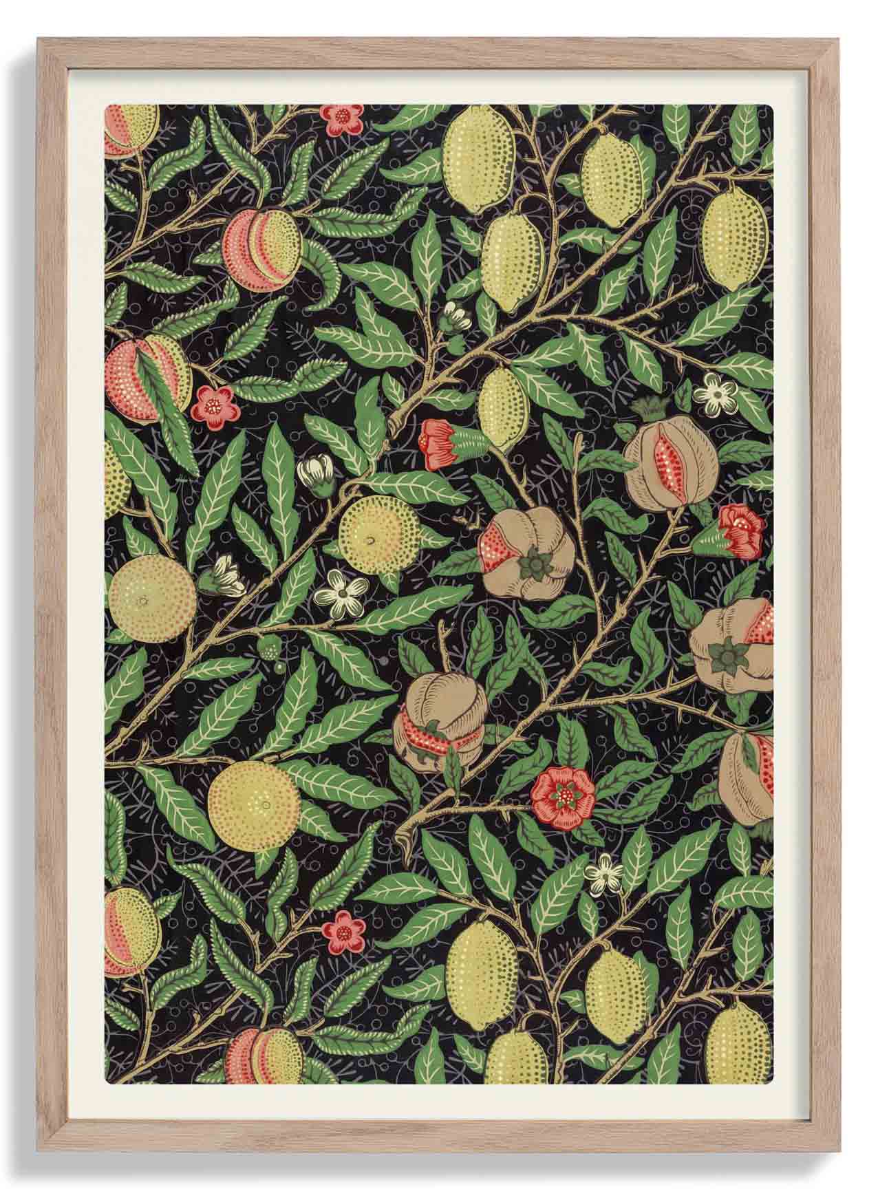 William Morris Fruit Pattern Poster