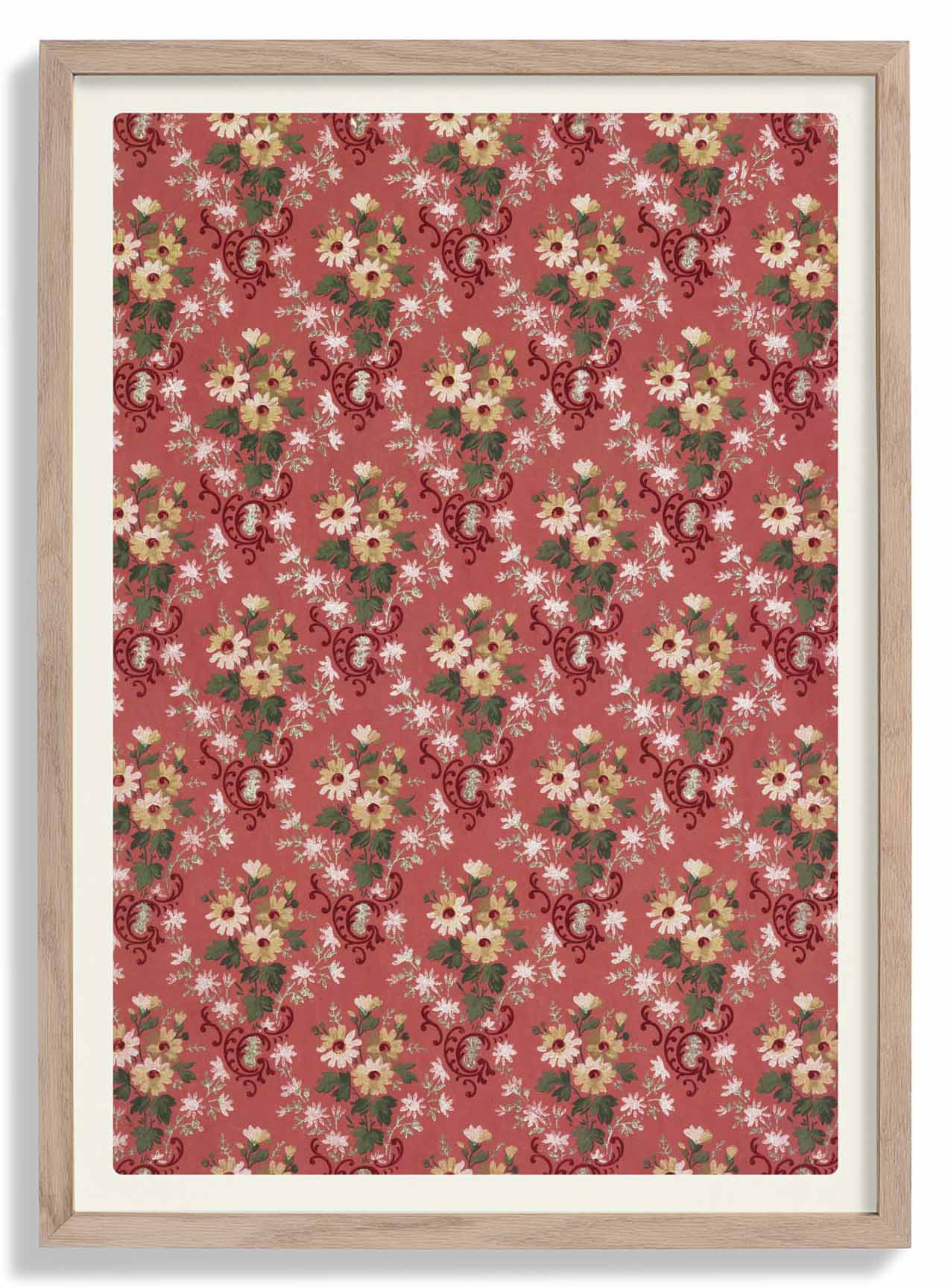 William Morris Floral Pattern I Poster